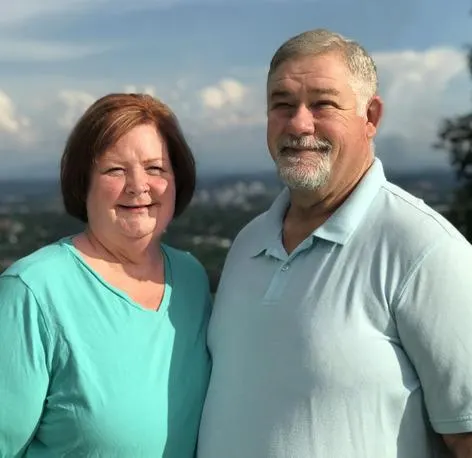 Pastor Mike Napier and his wife Linda